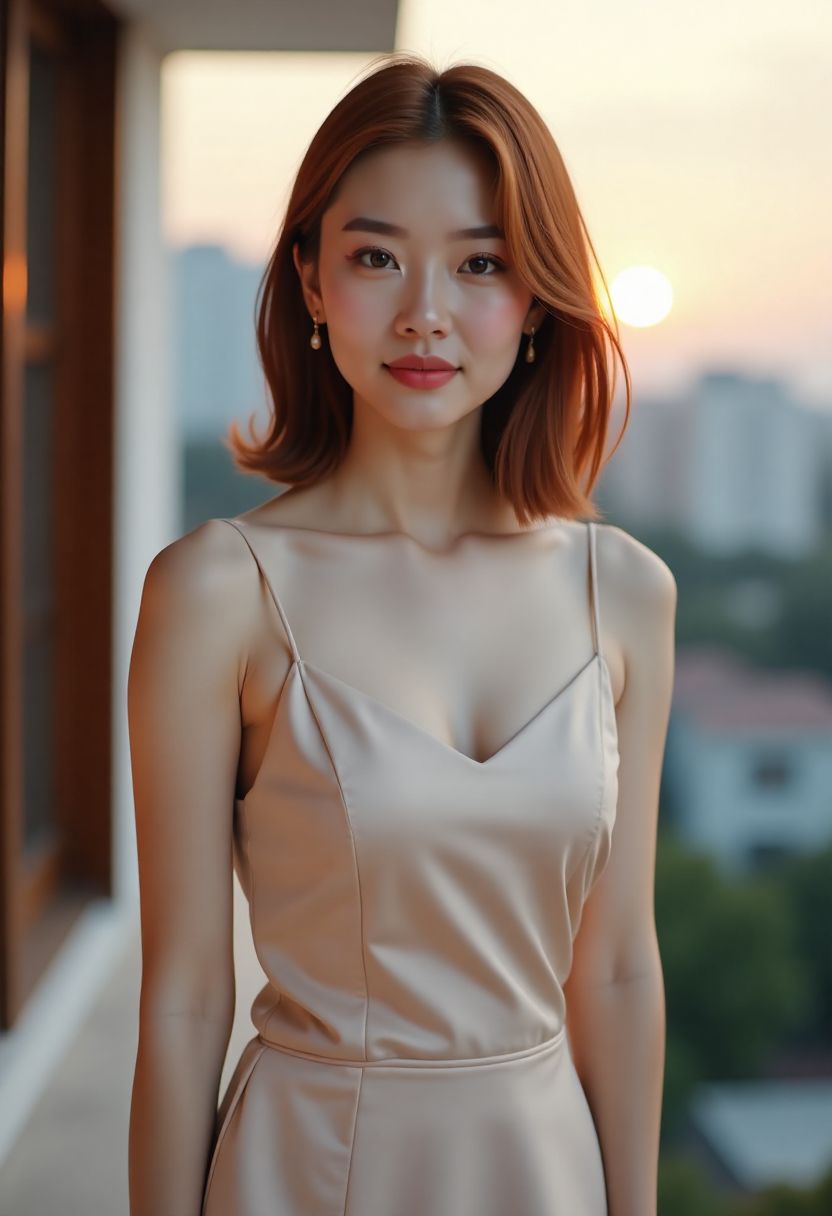 窗边的木吉他与家庭弹唱场景